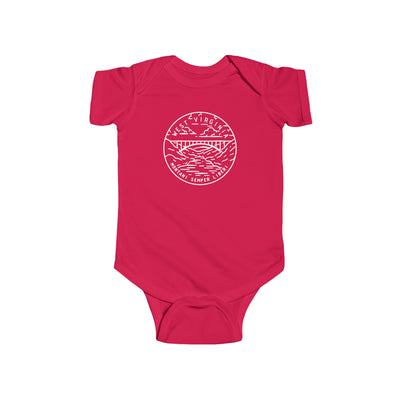 West Virginia State Motto Baby Bodysuit