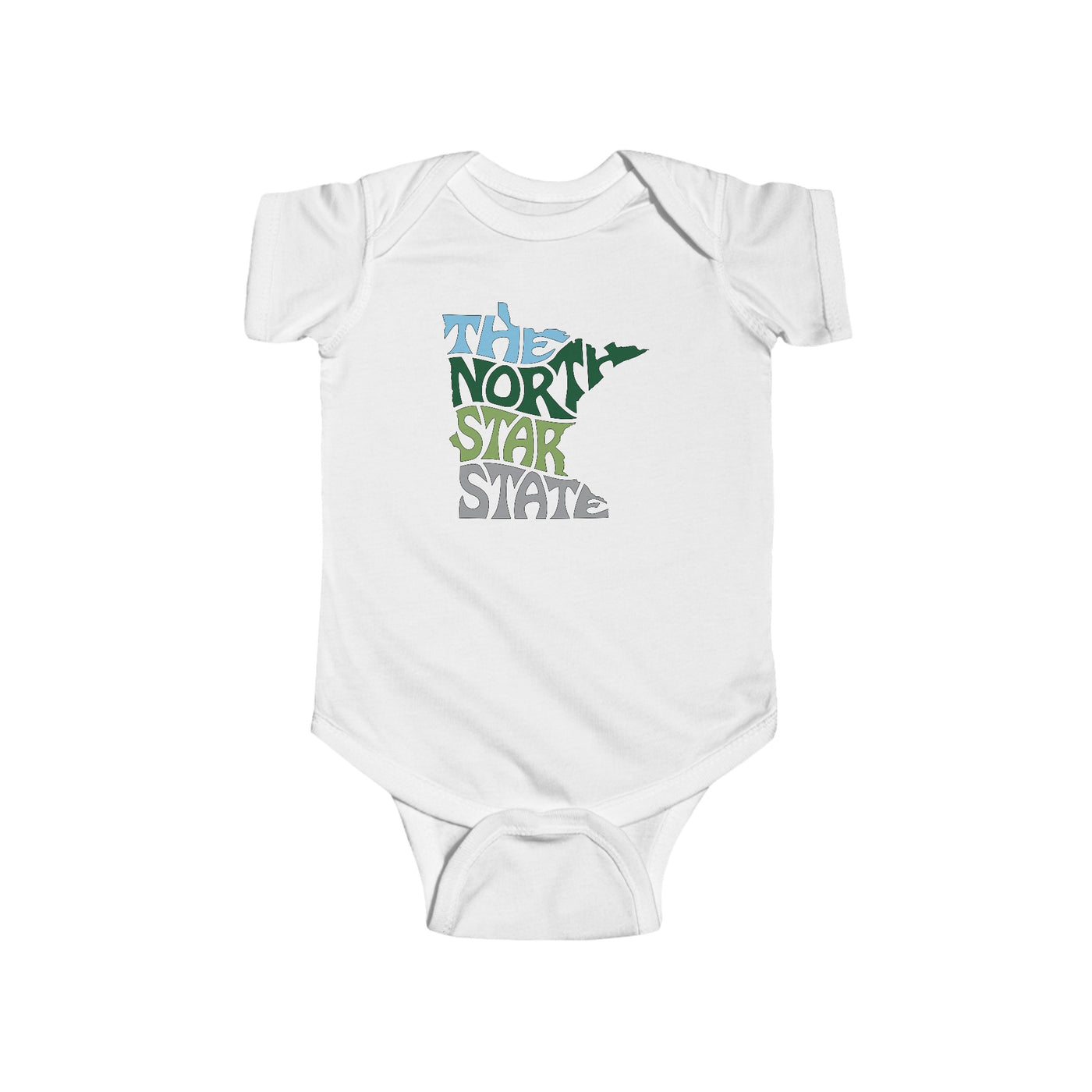 Minnesota Nickname Baby Bodysuit