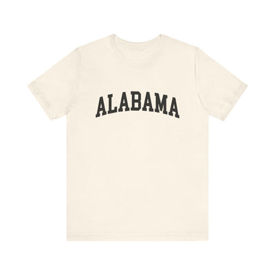 Alabama Varsity Unisex T-Shirt Natural / XS - The Northwest Store