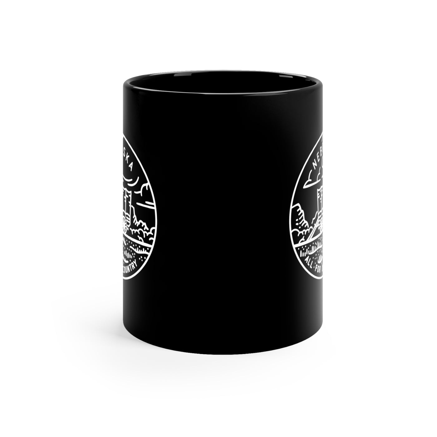 Nebraska State Motto Ceramic Mug