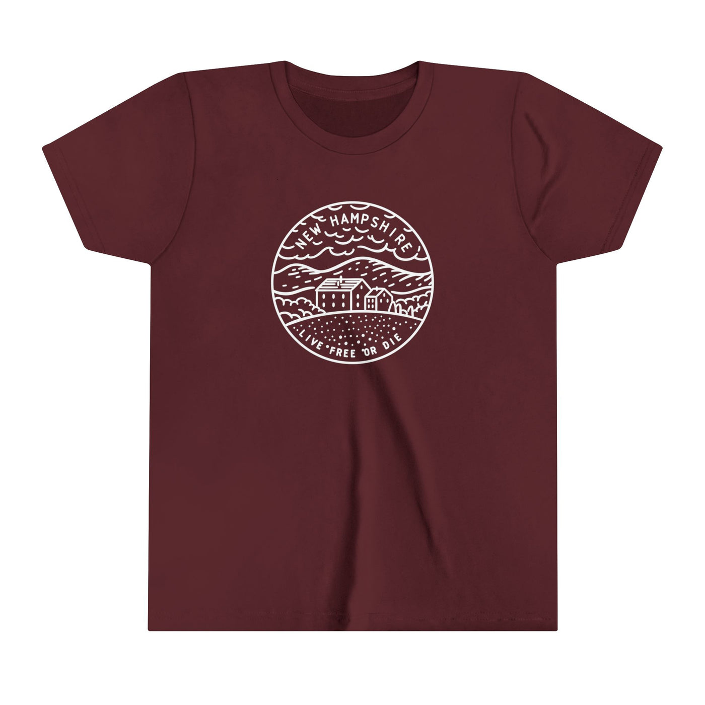 New Hampshire State Motto Kids T-Shirt