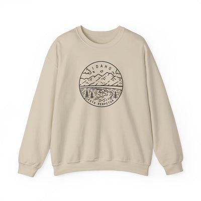 Idaho State Motto Crewneck Sweatshirt