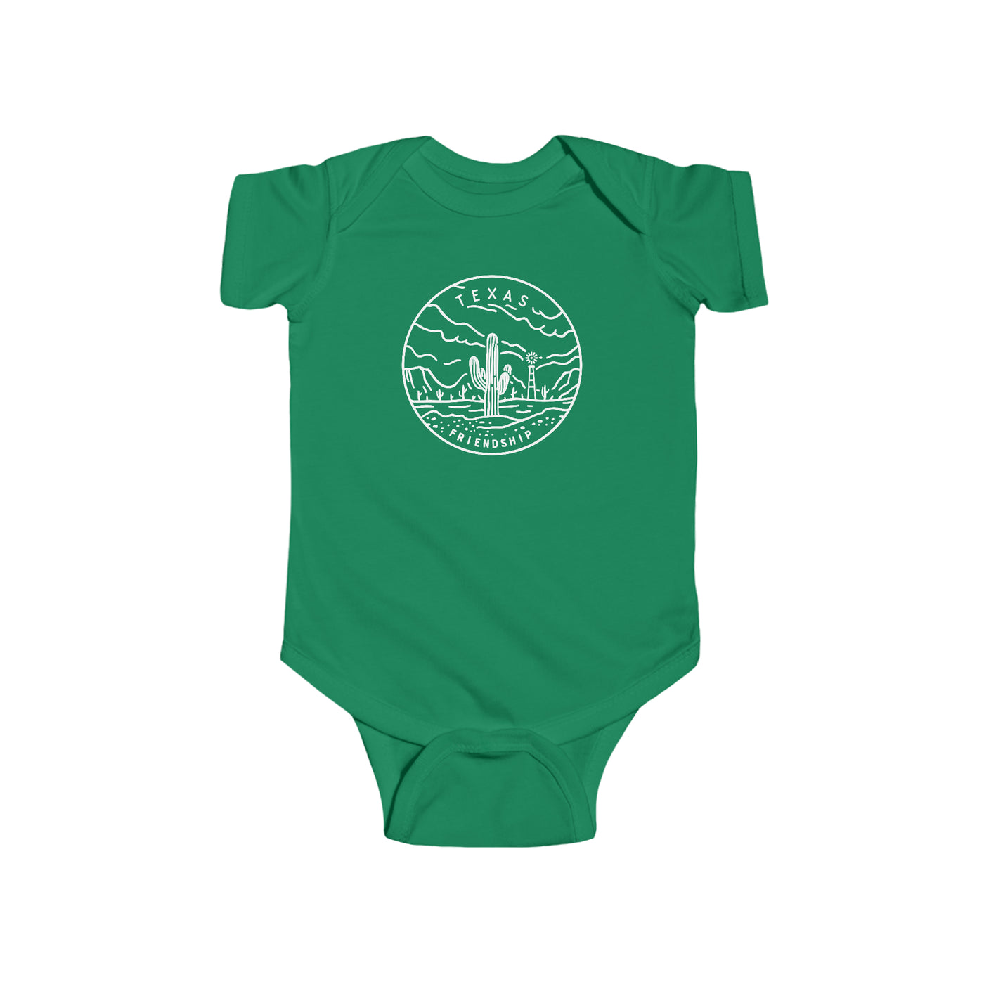 Texas State Motto Baby Bodysuit