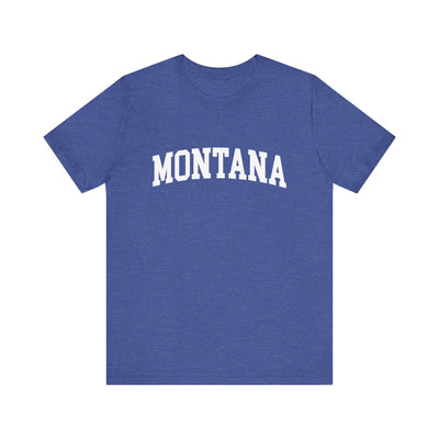 Montana Varsity Unisex T-Shirt Heather True Royal / XS - The Northwest Store