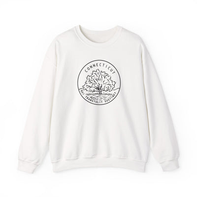 Connecticut State Motto Crewneck Sweatshirt