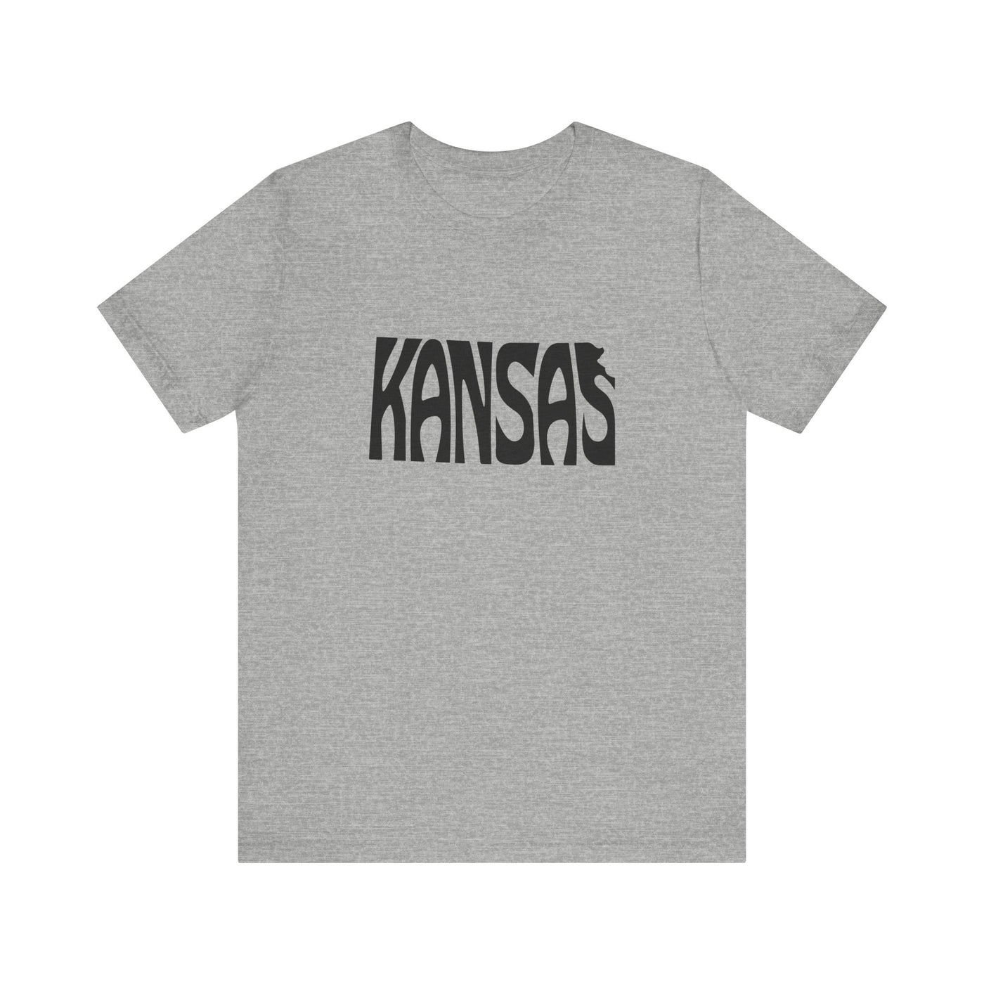 Kansas State Shape Unisex T-Shirt