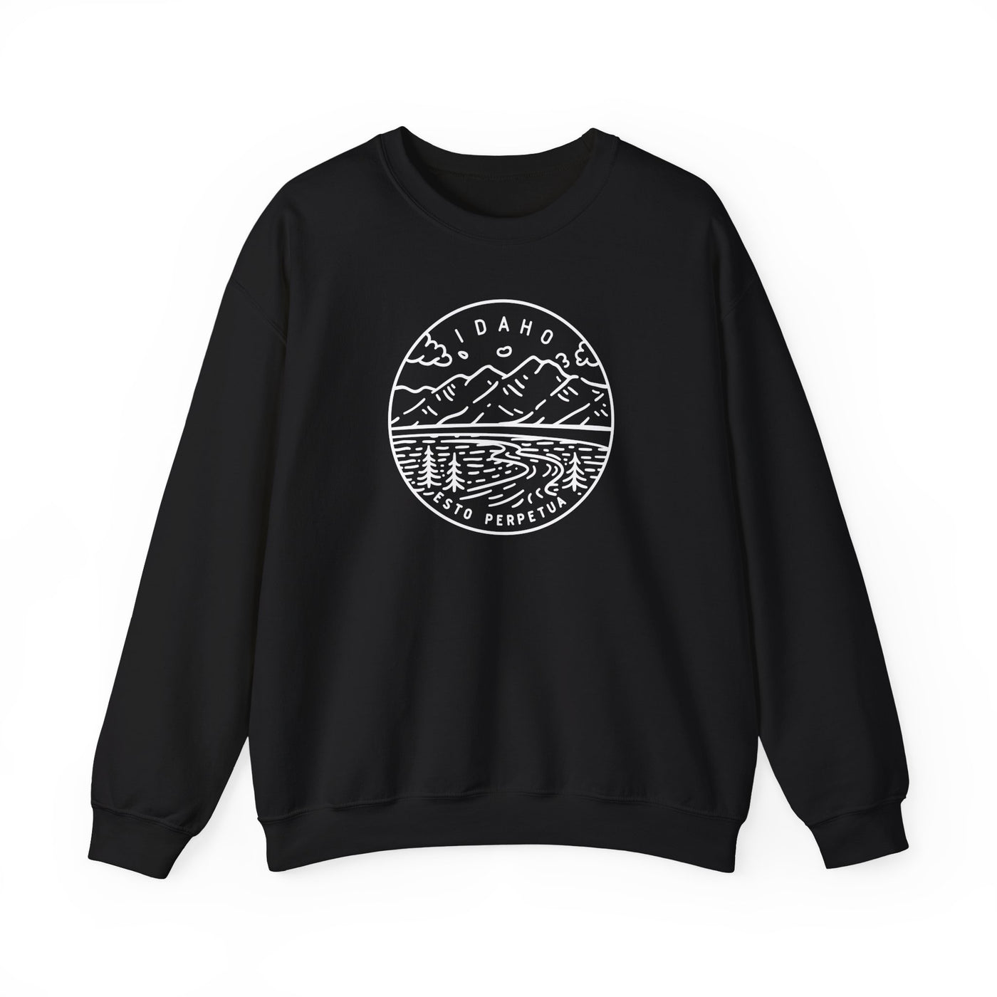 Idaho State Motto Crewneck Sweatshirt