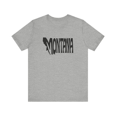 Montana State Shape Unisex T-Shirt