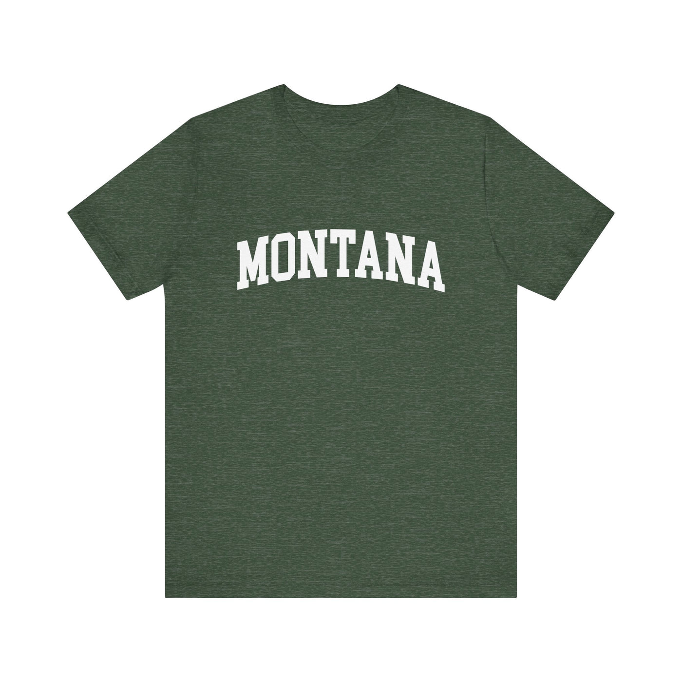 Montana Varsity Unisex T-Shirt Heather Forest / XS - The Northwest Store