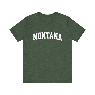 Montana Varsity Unisex T-Shirt Heather Forest / XS - The Northwest Store
