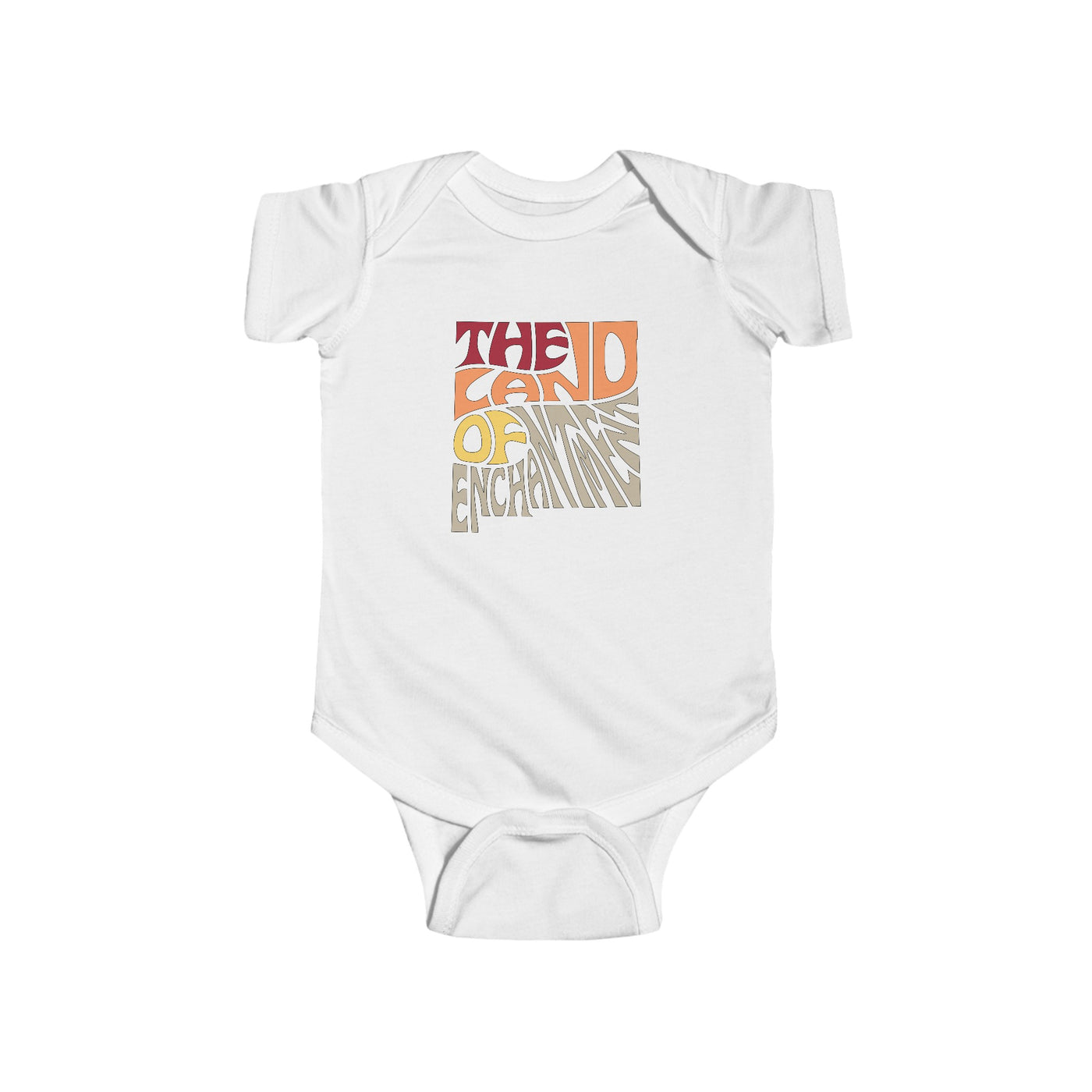 New Mexico Nickname Baby Bodysuit