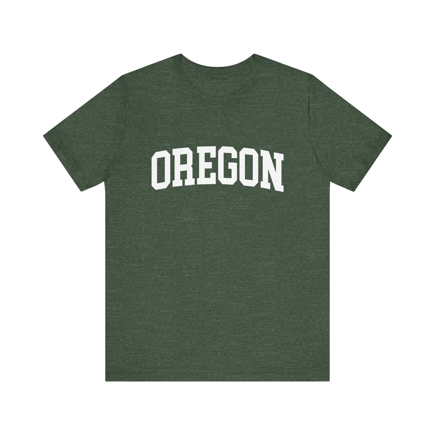 Oregon Varsity Unisex T-Shirt Heather Forest / XS - The Northwest Store