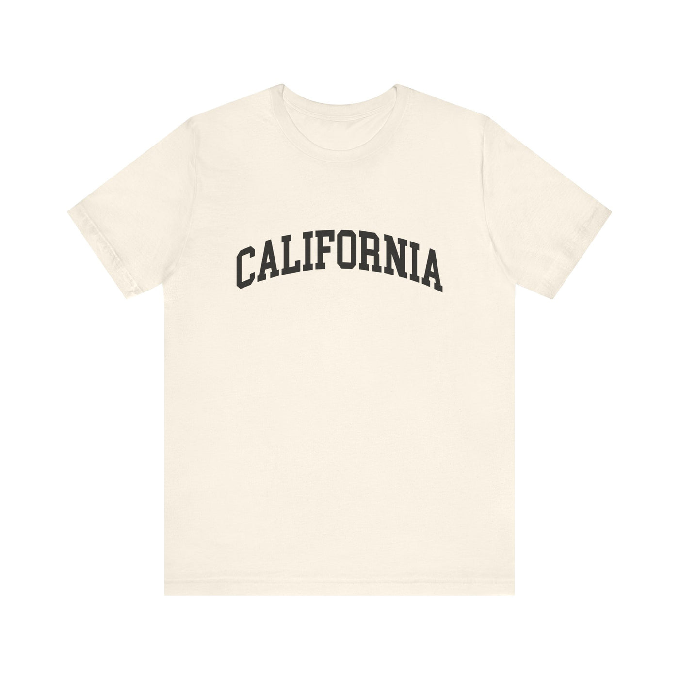 California Varsity Unisex T-Shirt Natural / XS - The Northwest Store