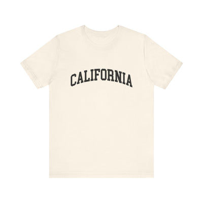 California Varsity Unisex T-Shirt Natural / XS - The Northwest Store