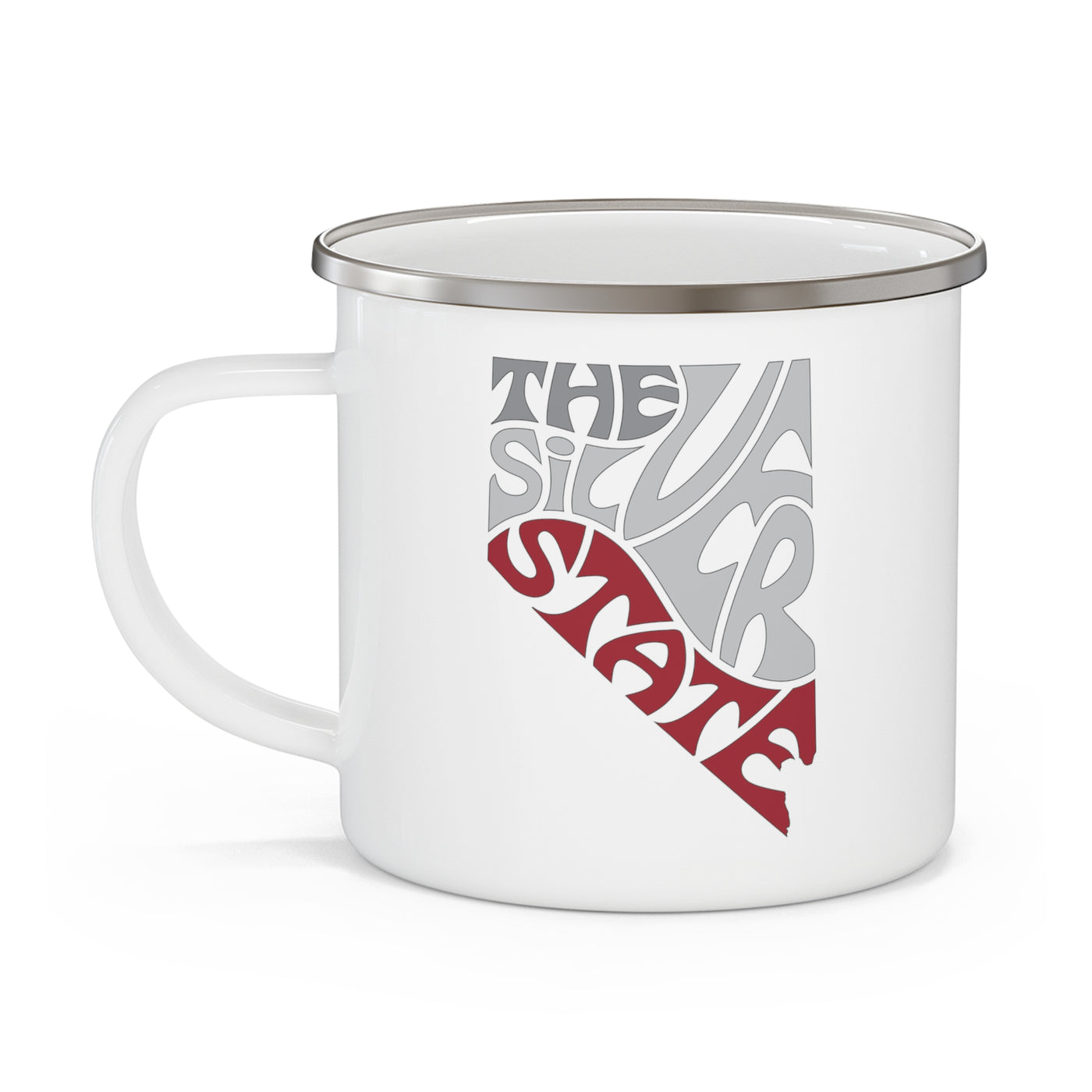 Nevada Nickname Enamel Camping Mug