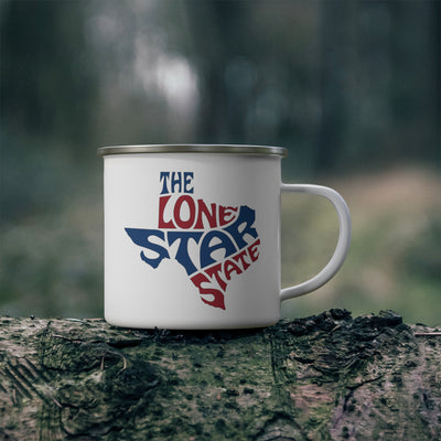 Texas Nickname Enamel Camping Mug