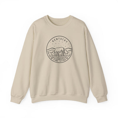Kentucky State Motto Crewneck Sweatshirt