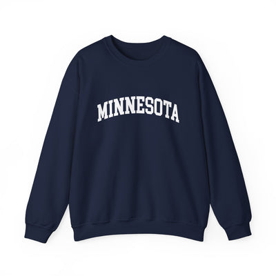 Minnesota Varsity Crewneck Sweatshirt S / Navy - The Northwest Store