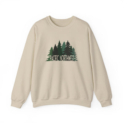 Pacific Northwest Forest Crewneck Sweatshirt