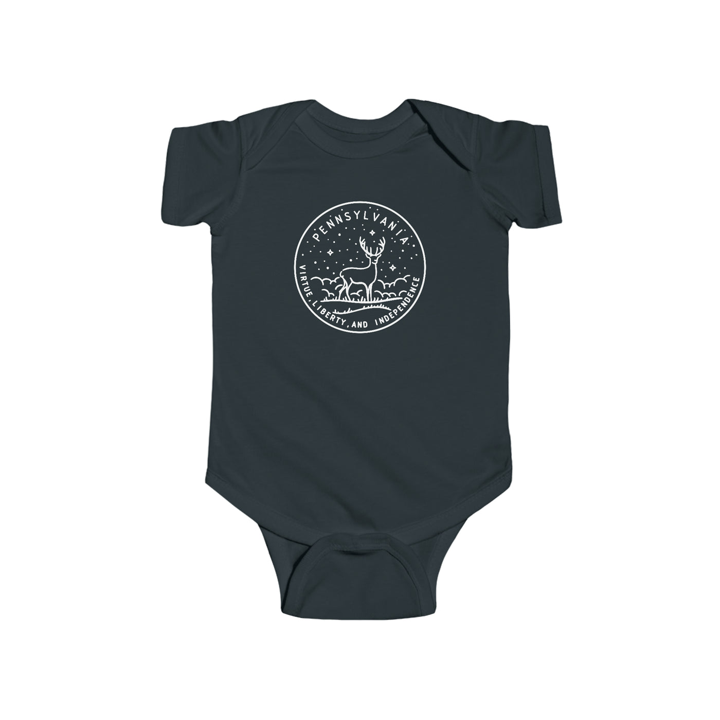 Pennsylvania State Motto Baby Bodysuit