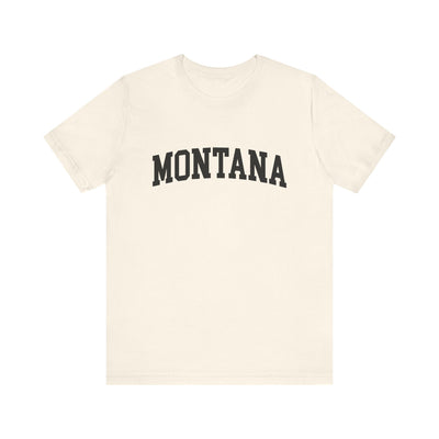 Montana Varsity Unisex T-Shirt Natural / XS - The Northwest Store