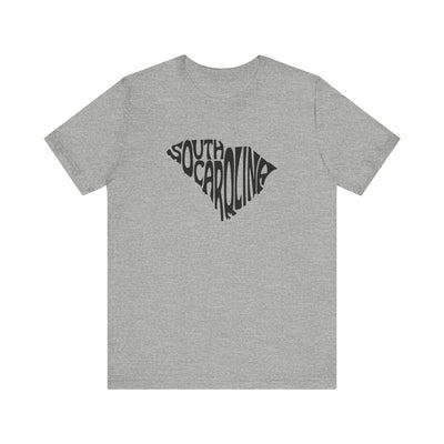 South Carolina State Shape Unisex T-Shirt