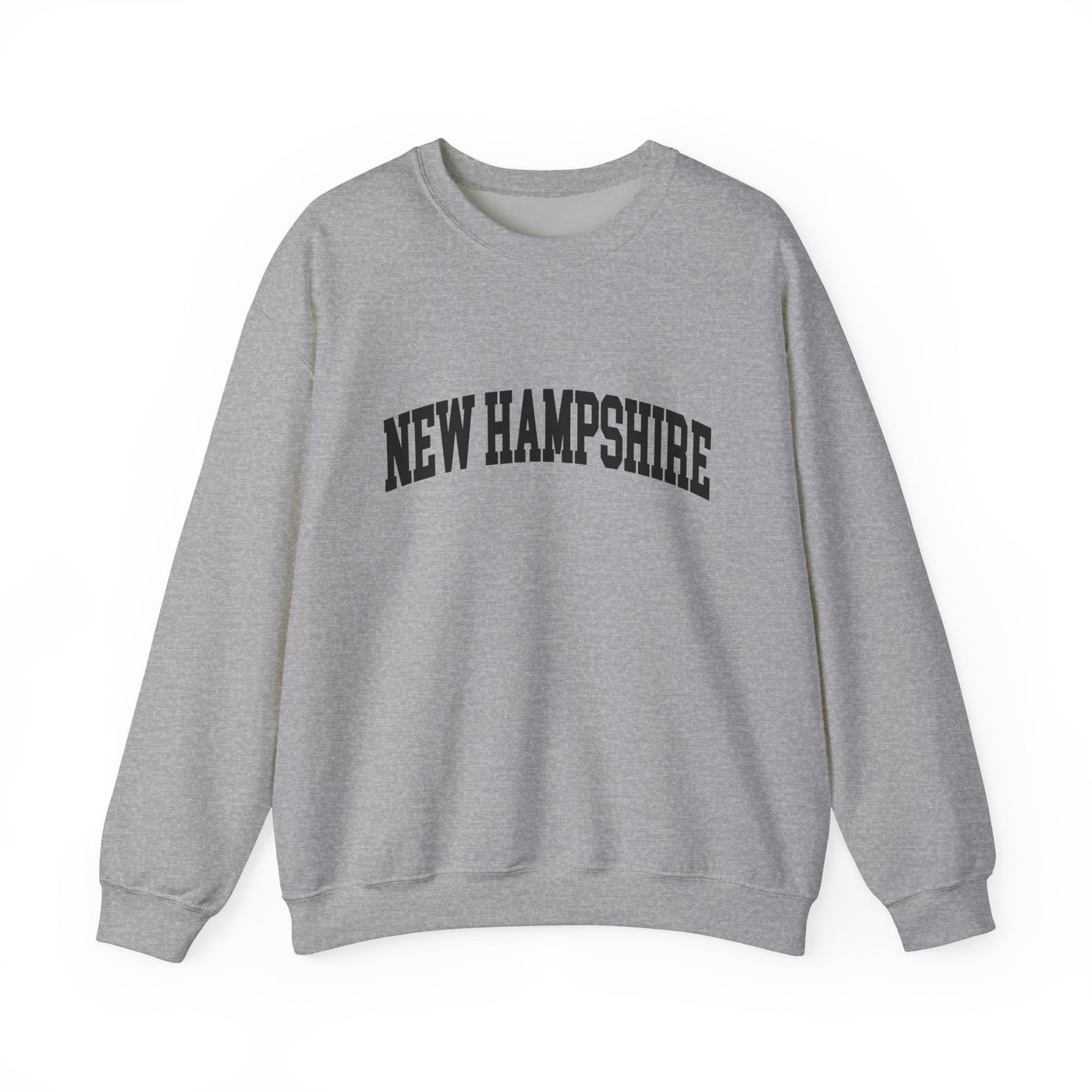 New Hampshire Varsity Crewneck Sweatshirt S / Sport Grey - The Northwest Store