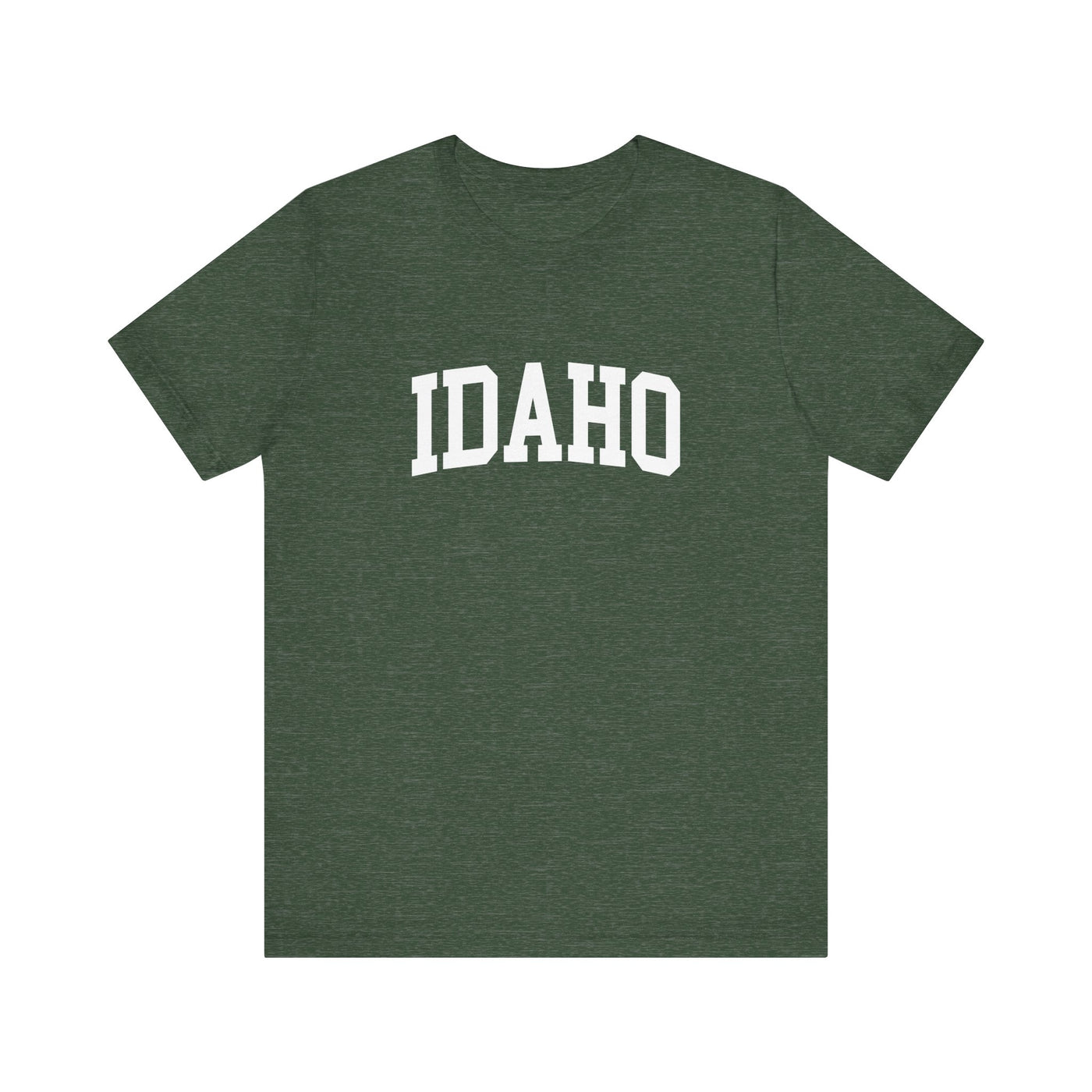 Idaho Varsity Unisex T-Shirt Heather Forest / XS - The Northwest Store