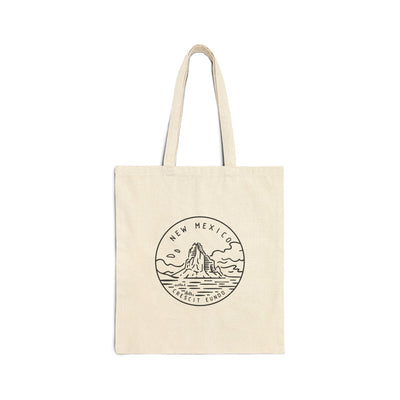 New Mexico State Motto Tote Bag Natural / 15" x 16" - The Northwest Store