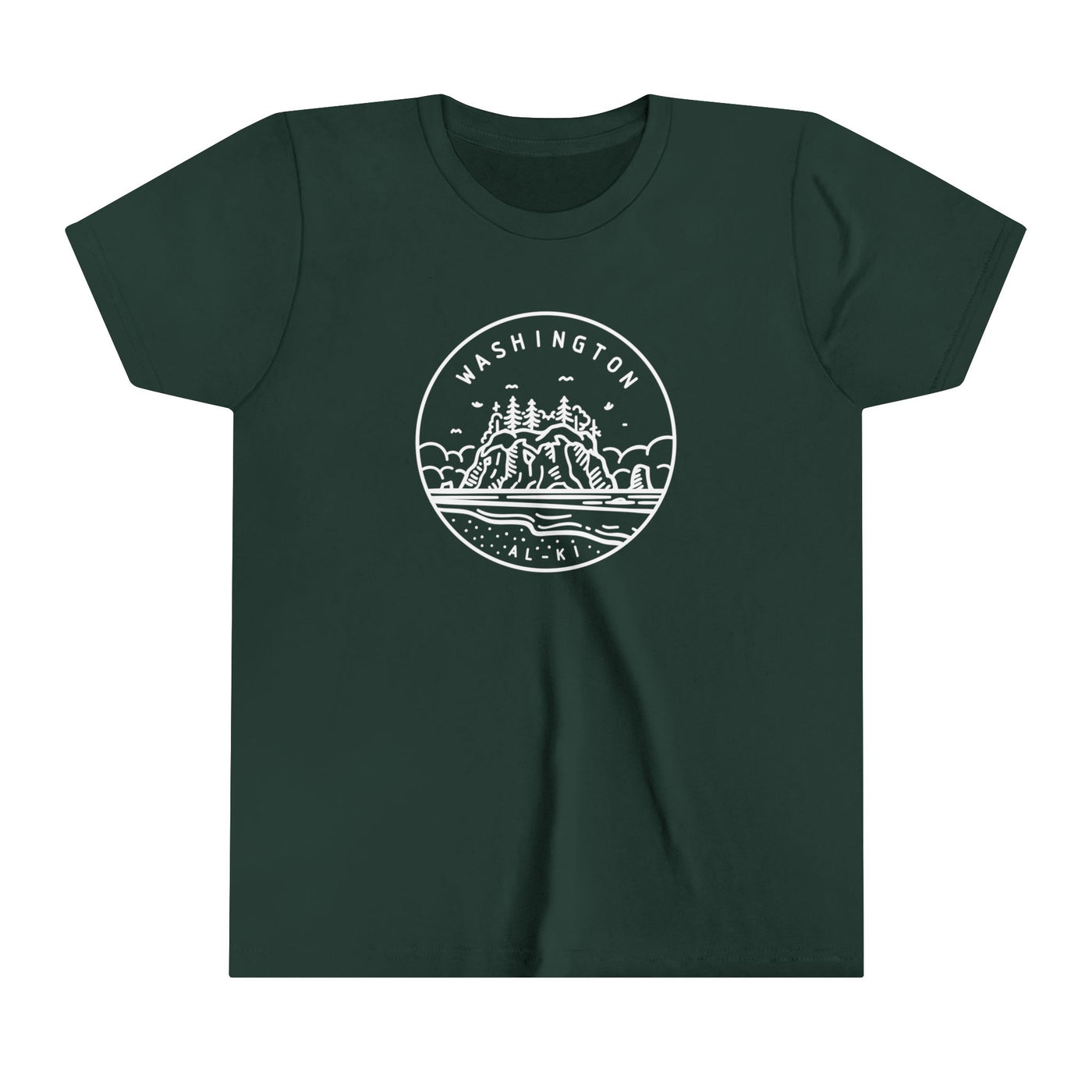 Washington State Motto Kids T-Shirt