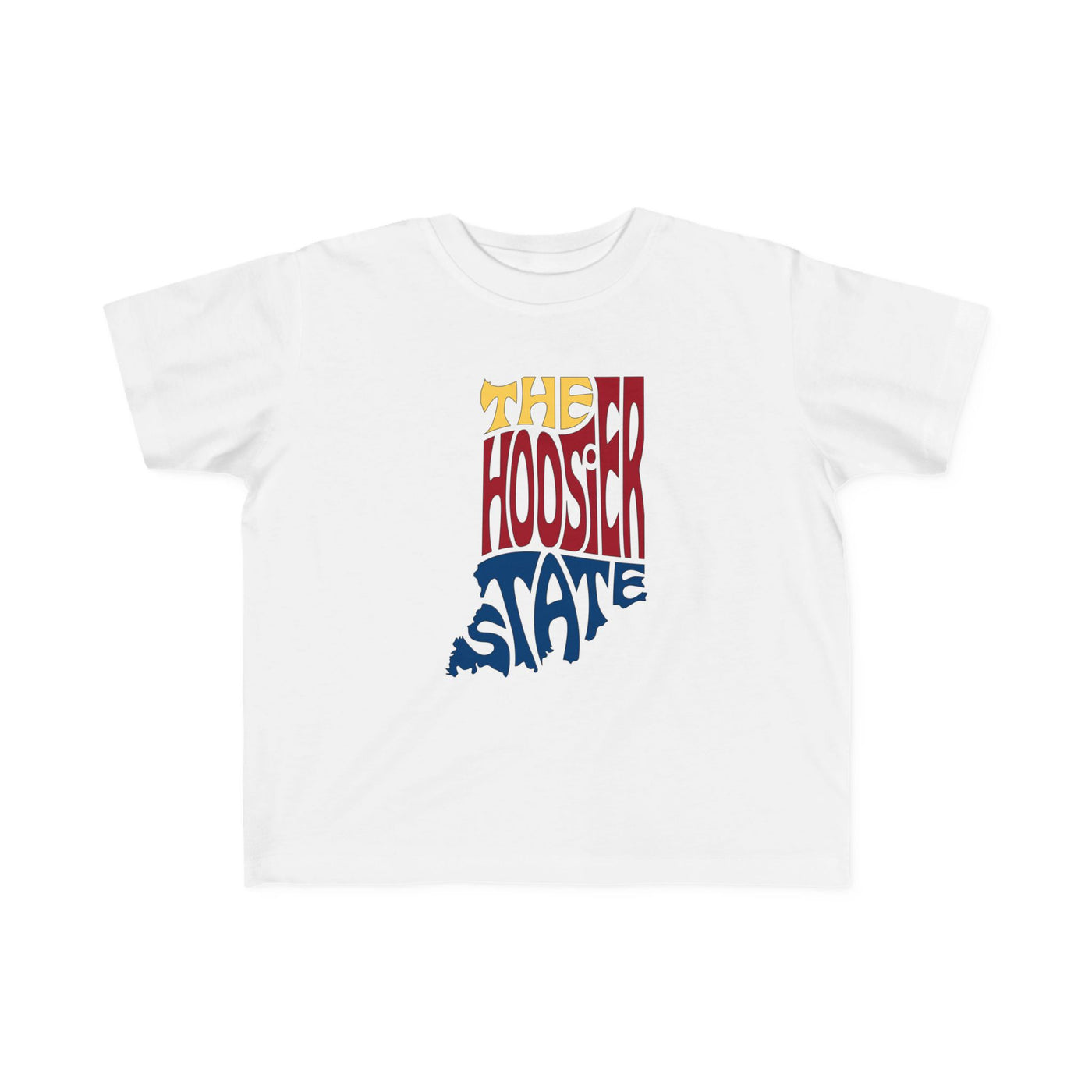 Indiana Nickname Toddler Tee White / 2T - The Northwest Store