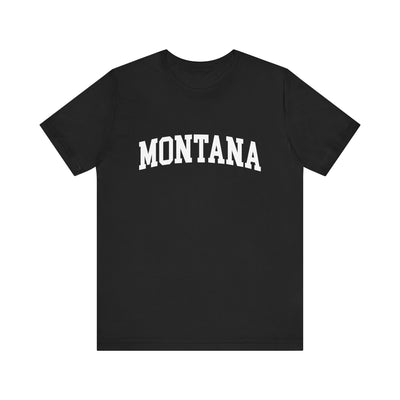Montana Varsity Unisex T-Shirt Black / XS - The Northwest Store