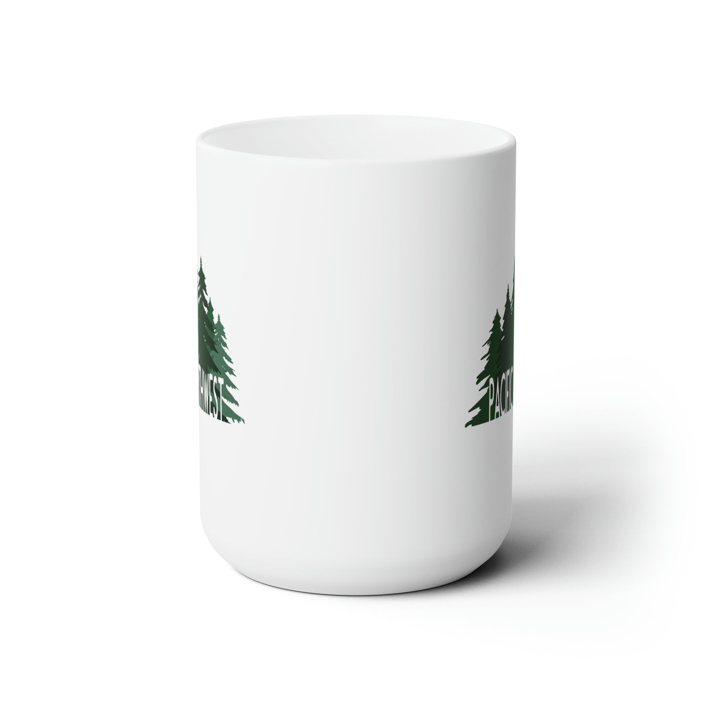 Pacific Northwest Forest 15 oz Ceramic Mug