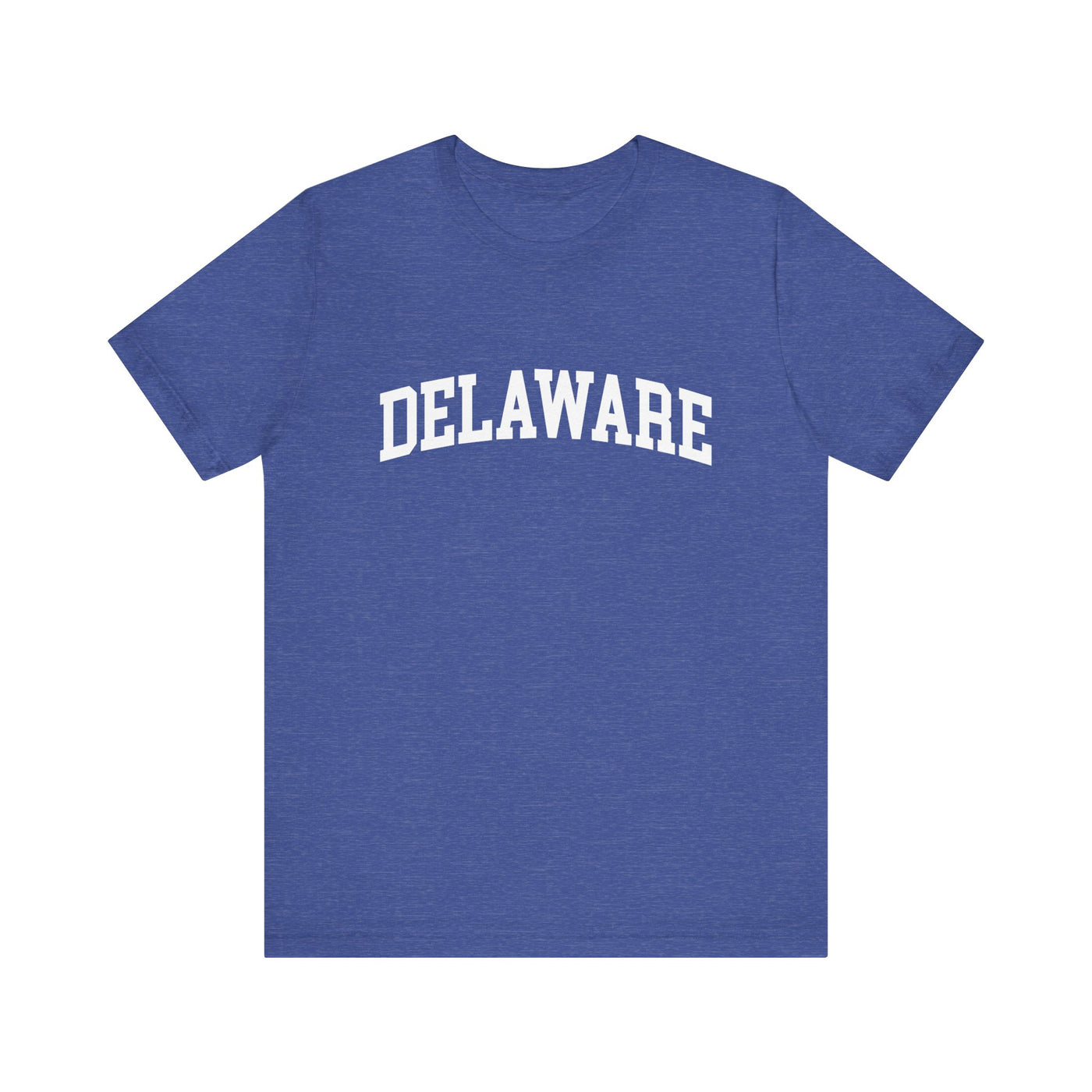 Delaware Varsity Unisex T-Shirt Heather True Royal / XS - The Northwest Store