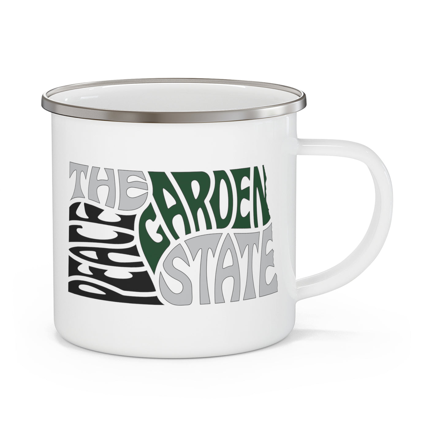 North Dakota Nickname Enamel Camping Mug