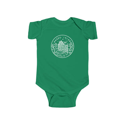 Rhode Island State Motto Baby Bodysuit