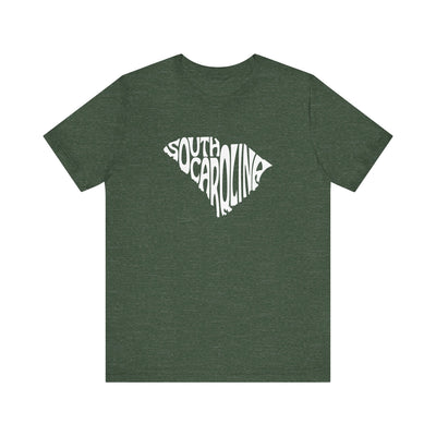 South Carolina State Shape Unisex T-Shirt