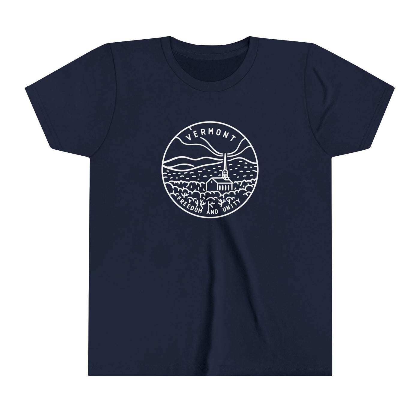 Vermont State Motto Kids T-Shirt