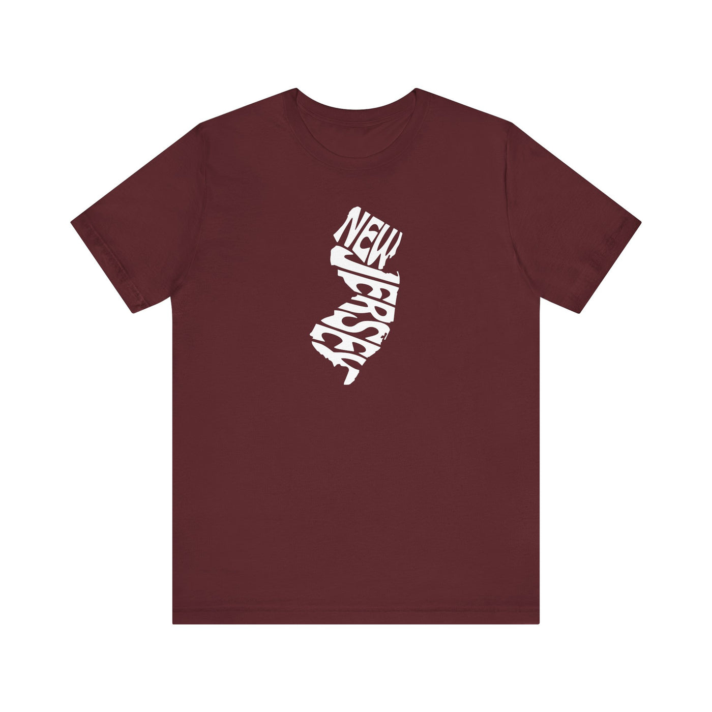New Jersey State Shape Unisex T-Shirt