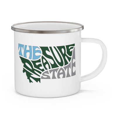 Montana Nickname Enamel Camping Mug