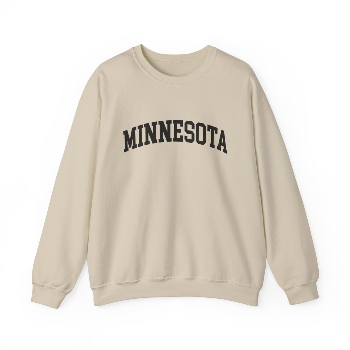 Minnesota Varsity Crewneck Sweatshirt S / Sand - The Northwest Store