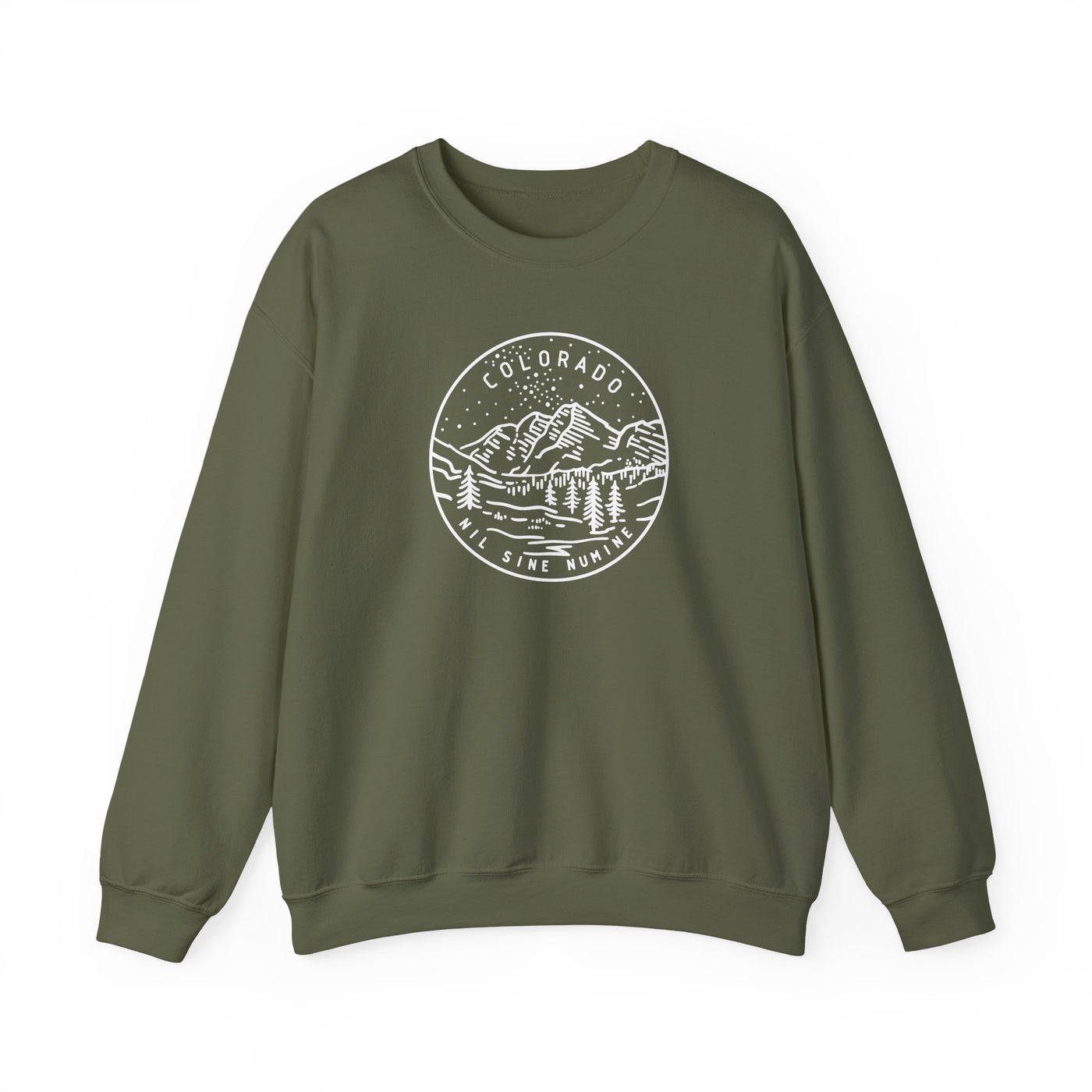 Colorado State Motto Crewneck Sweatshirt
