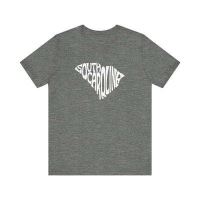 South Carolina State Shape Unisex T-Shirt