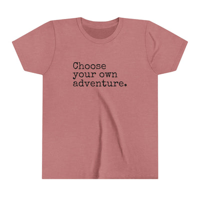 Choose Your Own Adventure Kids T-Shirt Heather Mauve / S - The Northwest Store