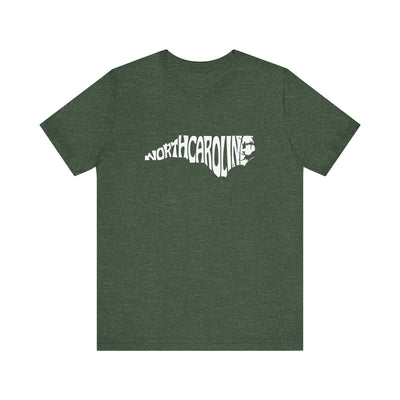 North Carolina State Shape Unisex T-Shirt