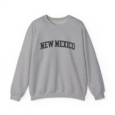 New Mexico Varsity Crewneck Sweatshirt S / Sport Grey - The Northwest Store