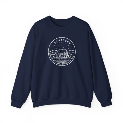 Kentucky State Motto Crewneck Sweatshirt
