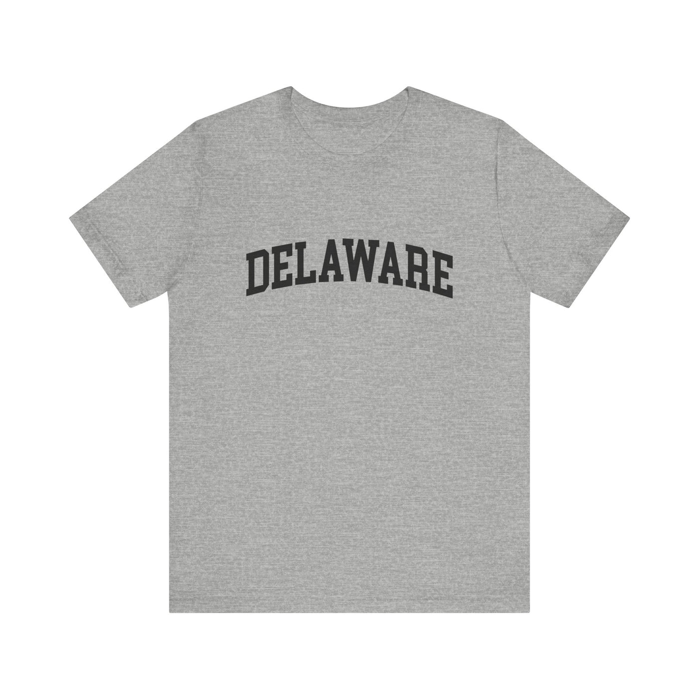 Delaware Varsity Unisex T-Shirt Athletic Heather / XS - The Northwest Store