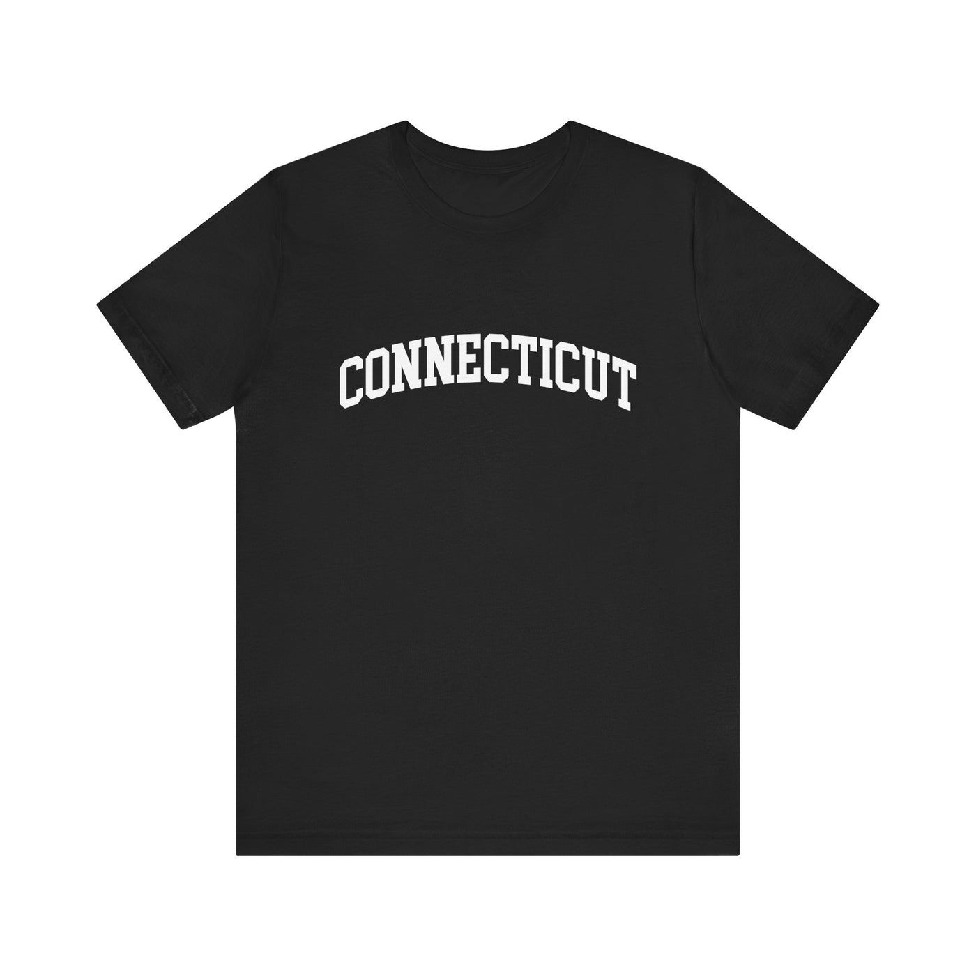 Connecticut Varsity Unisex T-Shirt Black / XS - The Northwest Store