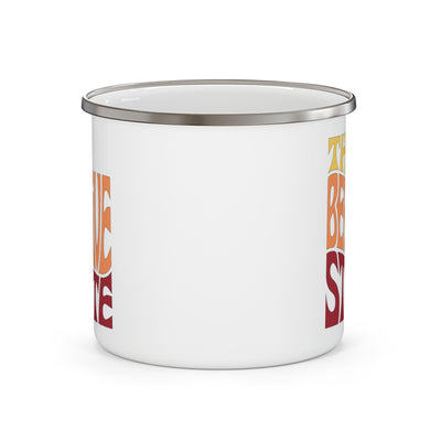 Utah Nickname Enamel Camping Mug